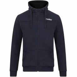 Best deal 🎉 Century NG Premium Zip Hoody Blue 🎉 -Glasgow Angling Sales ng premium zip hoody blue front