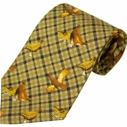 Best deal ⌛ Bisley Green Grouse Silk Tie ⭐