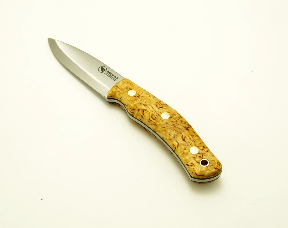 Cheap 🧨 Casstrom No10 Swedish Forest Sheath Knife Curly Birch Handle (10cm K720 Carbon Blade) 🔥 2 Cheap 🧨 Casstrom No10 Swedish Forest Sheath Knife Curly Birch Handle (10cm K720 Carbon Blade) 🔥 - Image 2