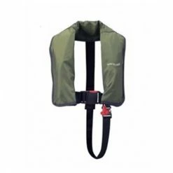 Budget 🔥 Waveline Olive 165N ISO Auto LifeJacket With Crutch Strap 💯