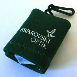 New 💯 Swarovski Optik Optik Lens Cleaning Cloth in Neoprene Pocket 🤩