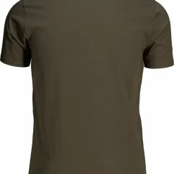 New ✨ Seeland Outdoor 2-pack T-Shirt Raven + Pine Green 🤩 -Glasgow Angling Sales outdoor 2 pack t shirt pine green back