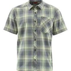 Buy ❤️ Simms Outpost SS 👚 Shirt 🌟 -Glasgow Angling Sales outpost ss shirt storm plaid