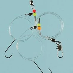 Best Pirce ⌛ Fladen Paternoster Rig 2 Hook Flapper Size 2 😉