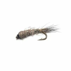 Discount 😉 Stillwater Pearl Rib Hares Ear Weighted Nymph - 1 Dozen 🔥