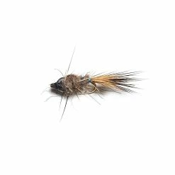 Flash Sale 😀 Stillwater Pearl Ribbed Hares Ear Micro Nymph Size 18 - 1 Dozen 👍