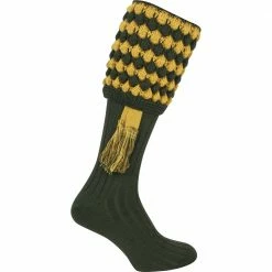 Deals 👍 Jack Pyke Pebble Shooting 🧦 Socks 🥰 -Glasgow Angling Sales pebble shooting socks green gold