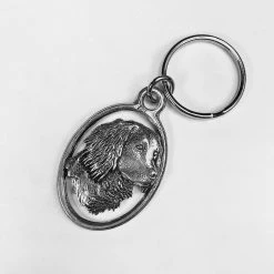Wholesale 🎉 Just Fish Pewter Keyring Spaniel's Head ❤️