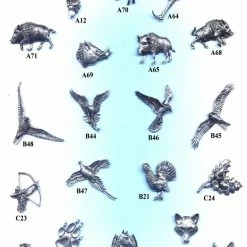 Deals 🛒 Just Fish Pewter Pins 🎉