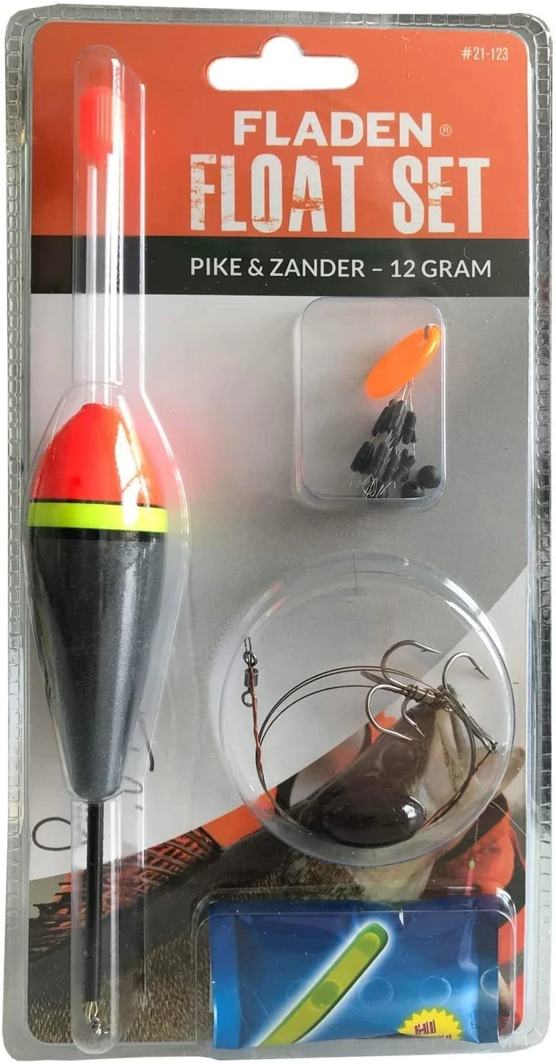 Top 10 ๐ Fladen Pike/Zander Float Set 12g โ๏ธ 1 Top 10 ๐ Fladen Pike/Zander Float Set 12g โ๏ธ