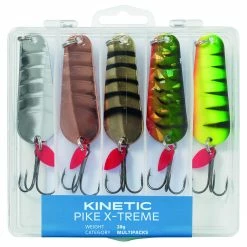 Best deal 👍 Kinetic Pike X-treme Lure Selection 5pc 🎉