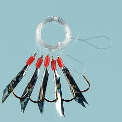 Discount 👍 Fladen Plankton Rainbow 5 Hook Size 2/0 👍