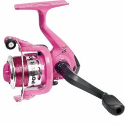 New 🥰 Fladen Power 415 FD100 Reel 1bb line on Pink 😍