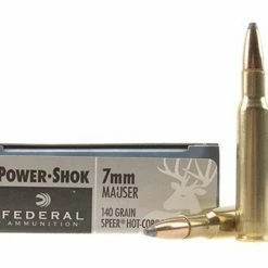 Cheap ✔️ Federal Power-Shok 7 x 57 Mauser 140 Grain Speer Hot-Cor Soft Point (20) ✔️