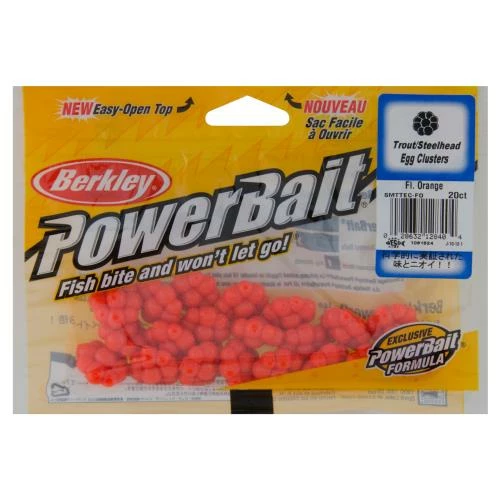 Flash Sale 😍 Berkley Powerbait Trout/Steelhead Egg Clusters 🤩 1 Flash Sale 😍 Berkley Powerbait Trout/Steelhead Egg Clusters 🤩
