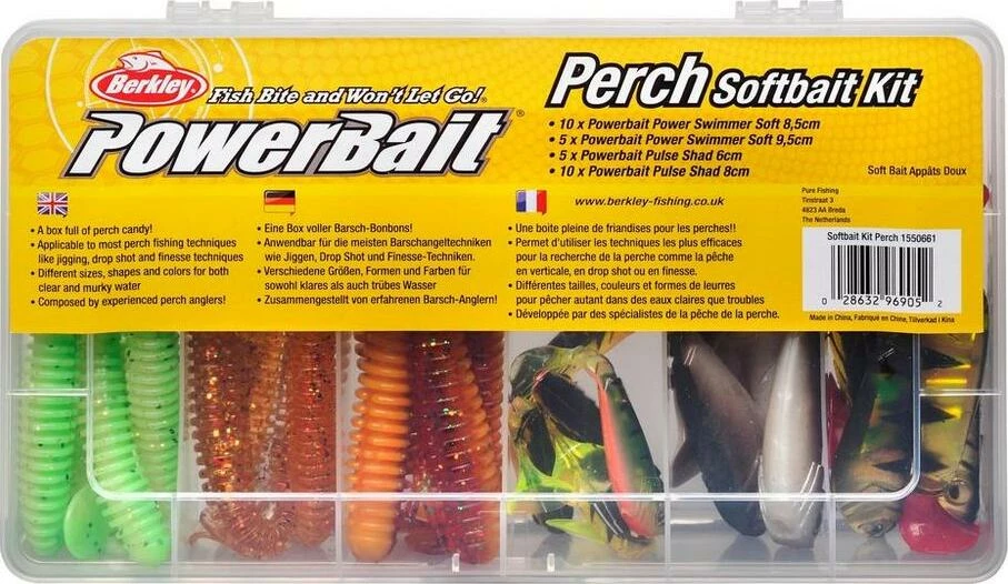Discount π Berkley Powerbait Softbait Perch Kit 30pc π 2 Discount π Berkley Powerbait Softbait Perch Kit 30pc π - Image 2