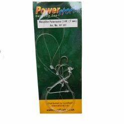 Coupon 👍 Lureflash Powerstorm Monoline Paternoster 3hook Snood Rig Sz 4 😍