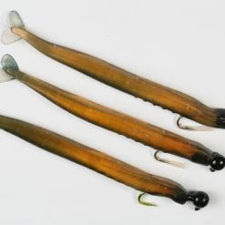 Buy ❤️ Lureflash Powerstorm Pre-Rigged Jigs Rubber Worm Motoroil 14cm 3pc 🧨