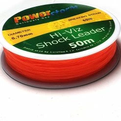 Coupon 😀 Lureflash Powerstorm Hi-Viz Shockleader 50m 💯