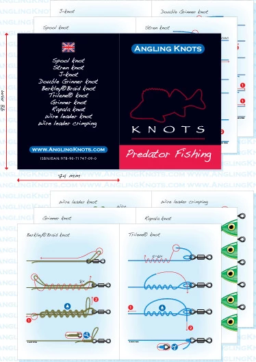 Best Sale 😉 Angling Knots Predator Fishing Knots Booklet ⭐ 1 Best Sale 😉 Angling Knots Predator Fishing Knots Booklet ⭐