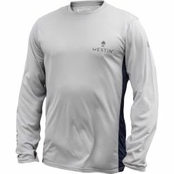 Cheap ❤️ Westin Pro UPF Long Sleeve - Grey/Navy Blue 😀
