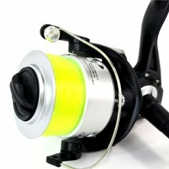 Best Sale 💯 Fisheagle Q8 Surf Reel Loaded with Mono ⭐ -Glasgow Angling Sales q8 8000 surf reel closeup