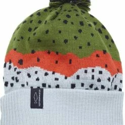 Wholesale 🎁 Rep Your Water Rainbow Trout Skin Knit Hat Beanie 🎉