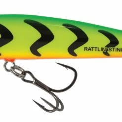 Best Pirce ✔️ Salmo Rattlin' Sting Suspending Lure ❤️ -Glasgow Angling Sales rattlin sting floating green tiger