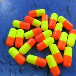 Top 10 👏 Fladen Red/Yellow Oval Pop-Ups 7 x 17mm 10pc 🔥