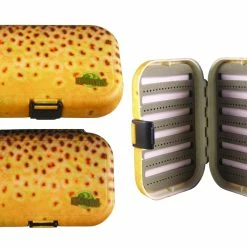 Deals 🎁 MFC River Camo Flybox 🛒 7 Deals 🎁 MFC River Camo Flybox 🛒 -Glasgow Angling Sales river camo flybox brown trout