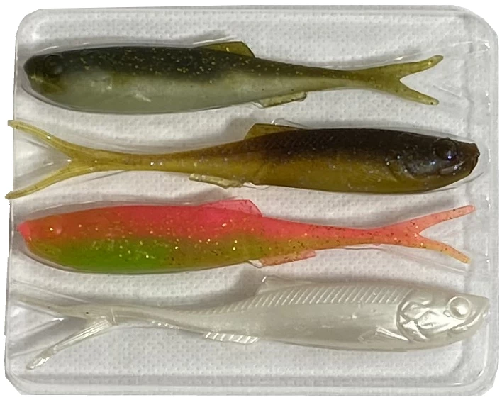 Best Sale 🥰 Molix RT Fork Flex 4pc Mixed Packs 🔥 4 Best Sale 🥰 Molix RT Fork Flex 4pc Mixed Packs 🔥 - Image 4