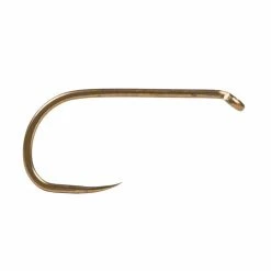 Best Pirce 🎉 Sprite S2401 Barbless Dry Matt Bronze Hooks 😍