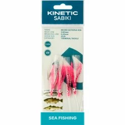 Brand new ⌛ Kinetic Sabiki Rig Micro Octopus #3/0 ❤️
