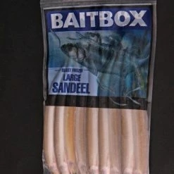 Discount ๐ Baitbox Frozen Sandeel โ๏ธ 7 Discount ๐ Baitbox Frozen Sandeel โ๏ธ -Glasgow Angling Sales sandeel large