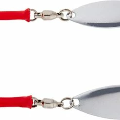 Cheapest ⭐ Savage Gear Screwin Spin Teaser Silver Red 🤩