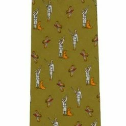 Hot Sale ❤️ Just Shoot Shooting Scene Green Tie 👍