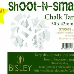 Brand new 👍 Bisley Shoot N Smash 42mm Chalk Targets (50 Box) 🎉