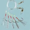 Coupon ⌛ Fladen Silver Flash Sea Rig - 5 Hook Size 1/0 ✔️