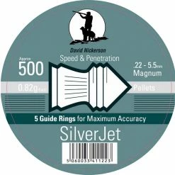 Wholesale 🔔 David Nickerson Silver Jet .22 Tin of 500 💯