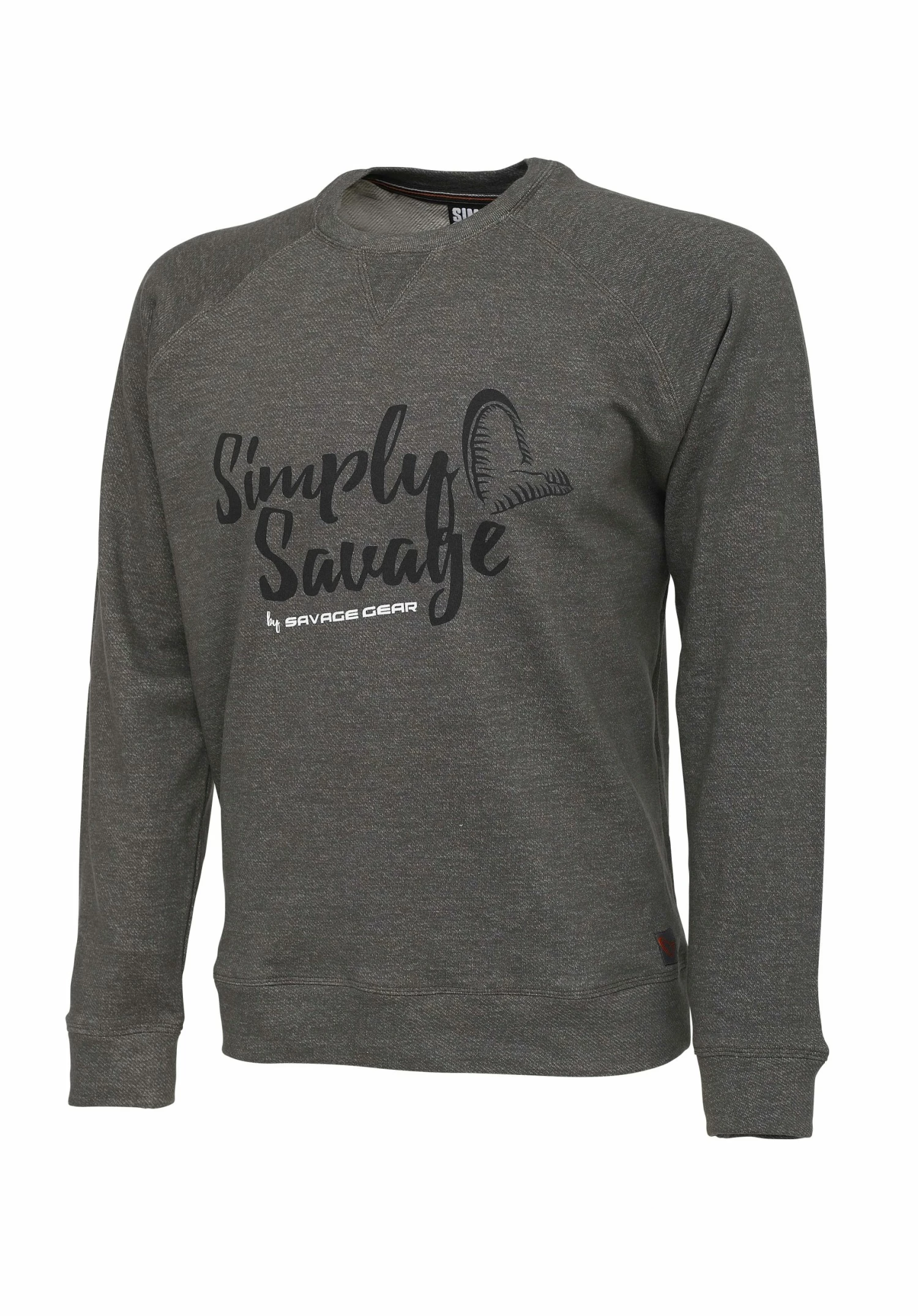 Cheapest π Savage Gear Simply Savage Sweater Melange Grey β 1 Cheapest π Savage Gear Simply Savage Sweater Melange Grey β
