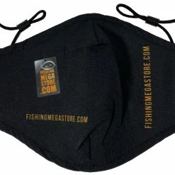 Best Sale 😉 Fishing Megastore Reusable Black Face Mask 🔔