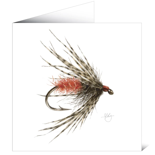 Coupon ❤️ Mayfly Art Soft Hackly Fly Greetings Card ⭐ 1 Coupon ❤️ Mayfly Art Soft Hackly Fly Greetings Card ⭐