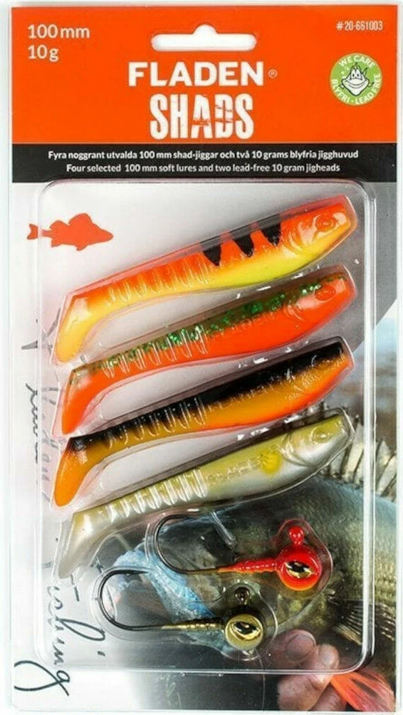 Wholesale โญ Fladen Shad Assortment 4pc + 2 Jigheads ๐ 2 Wholesale โญ Fladen Shad Assortment 4pc + 2 Jigheads ๐ - Image 2