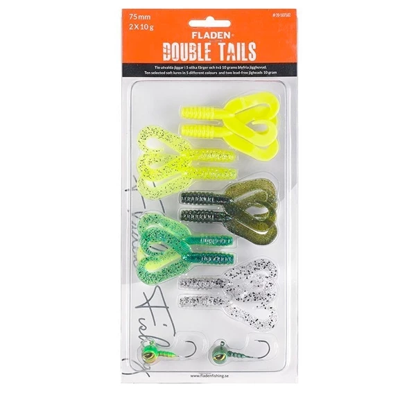 Best Pirce ✔️ Fladen Soft Lure Assortment Double Tails 🎁 5 Best Pirce ✔️ Fladen Soft Lure Assortment Double Tails 🎁 - Image 5
