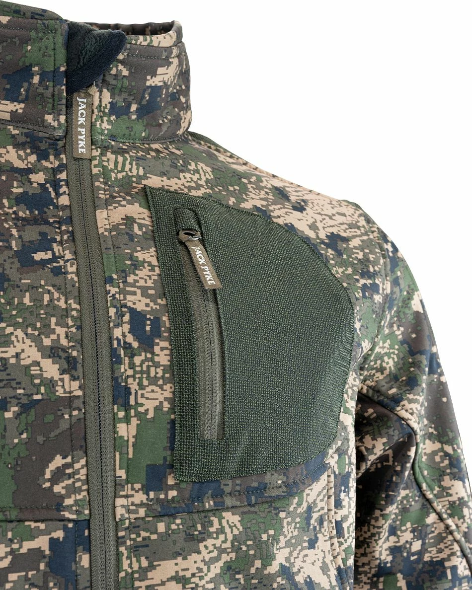 Cheapest ✔️ Jack Pyke Softshell Jacket Digicam ❤️ 7 Cheapest ✔️ Jack Pyke Softshell Jacket Digicam ❤️ - Image 7