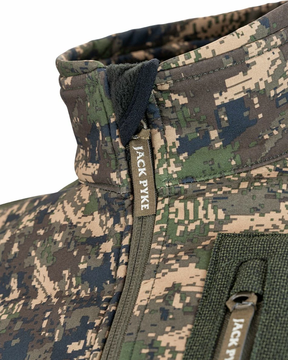 Cheapest ✔️ Jack Pyke Softshell Jacket Digicam ❤️ 8 Cheapest ✔️ Jack Pyke Softshell Jacket Digicam ❤️ - Image 8