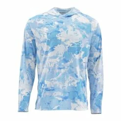 Buy 🛒 Simms SolarFlex Hoody 🌟 5 Buy 🛒 Simms SolarFlex Hoody 🌟 -Glasgow Angling Sales solarflex hoody print cloud camo blue