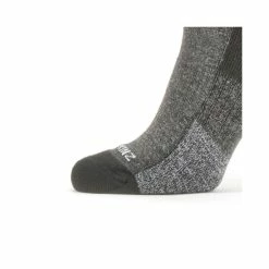 Best Pirce 🧨 Sealskinz Solo QuickDry Mid Length Sock ⌛ -Glasgow Angling Sales solo quickdry mid length socks black grey 4