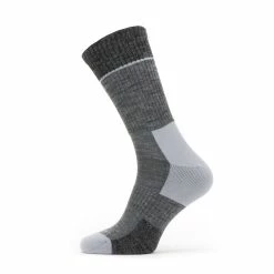 Best Pirce 🧨 Sealskinz Solo QuickDry Mid Length Sock ⌛ -Glasgow Angling Sales solo quickdry mid length socks grey 11