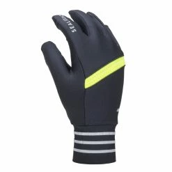 Best reviews of 🌟 Sealskinz Solo Reflective Glove 👍 -Glasgow Angling Sales solo stretch reflective glove black neon yellow 5